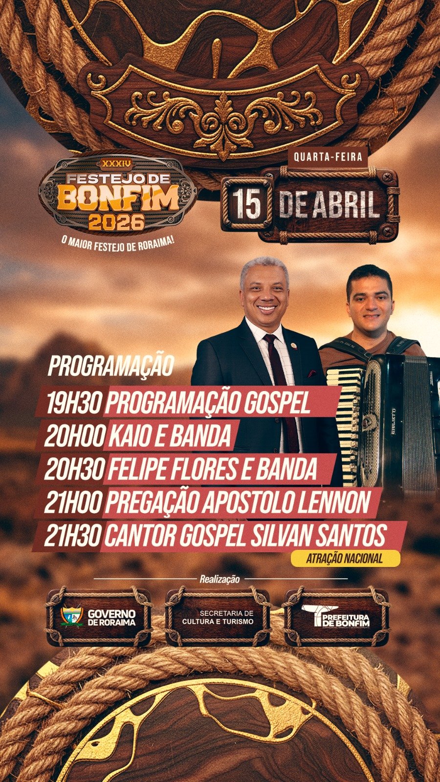 Festejo de Bonfim 2026 programação detalhada