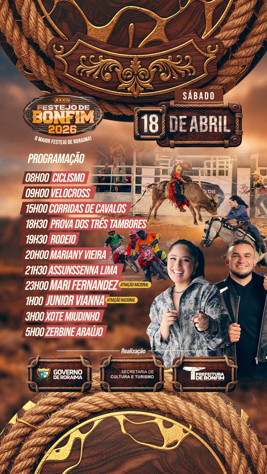 Festejo de Bonfim 2026 programação completa