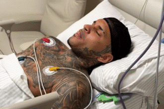 Anderson Neiff baleado em SP