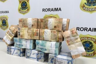 Homem preso com R$ 1 milhão em Boa Vista