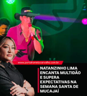 Natanzinho Lima em Mucajaí