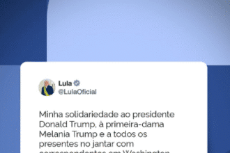 Pronunciamento de Lula sobre ataque nos EUA