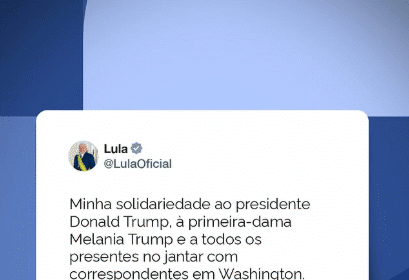 Pronunciamento de Lula sobre ataque nos EUA