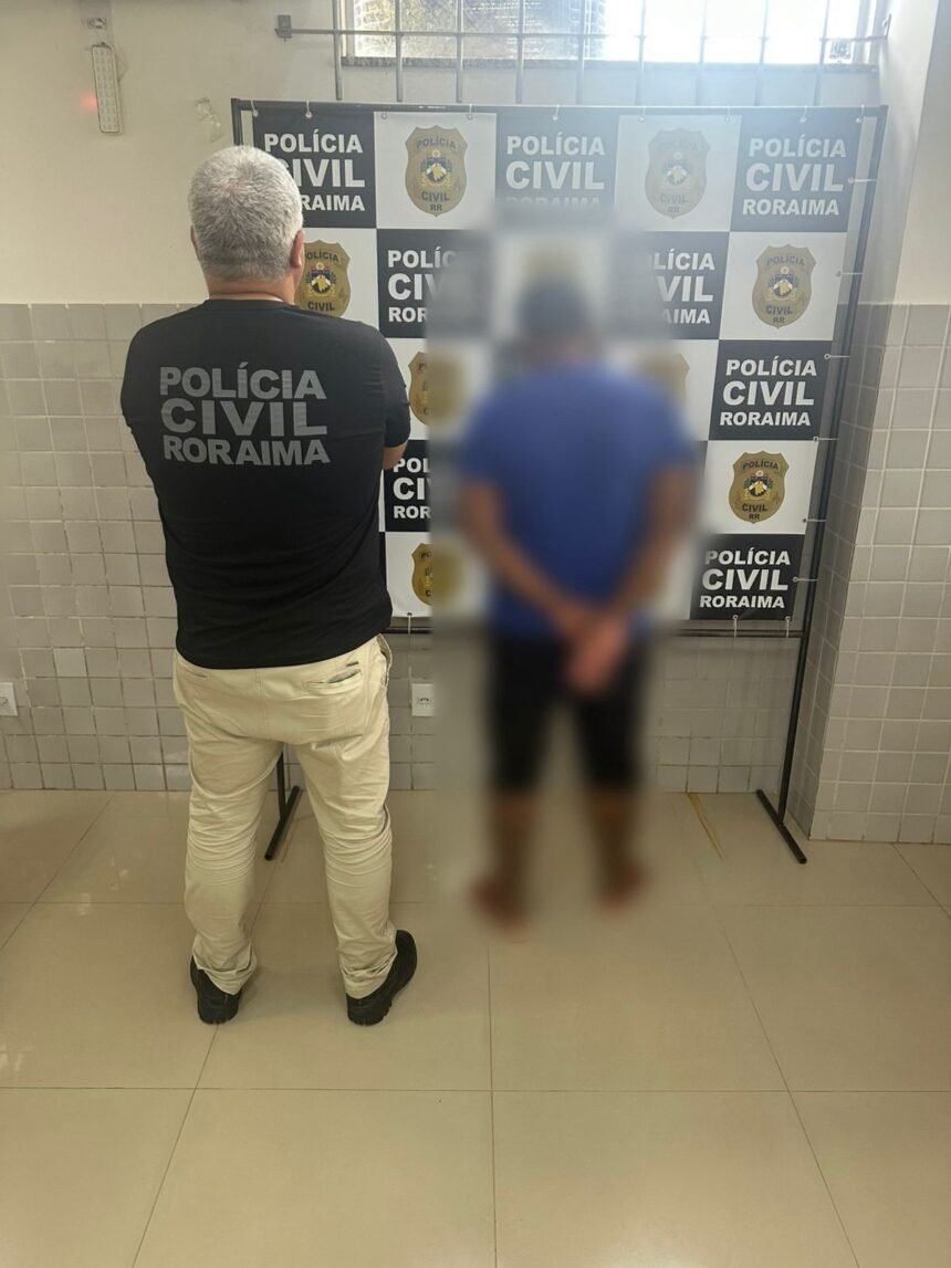 Técnico de comunicações é preso por estupro de vulnerável contra a própria filha em Boa Vista