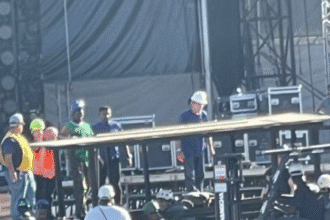 Trabalhador morre montando palco do show da Shakira no Rio após acidente grave em Copacabana; caso está sendo investigado pela Polícia Civil.