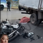 colisão com caminhão em Boa Vista