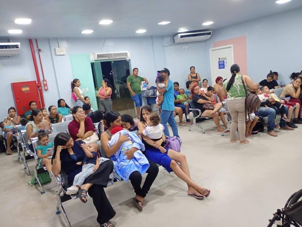 pacientes denunciam demora no Hospital da Criança em Boa Vista