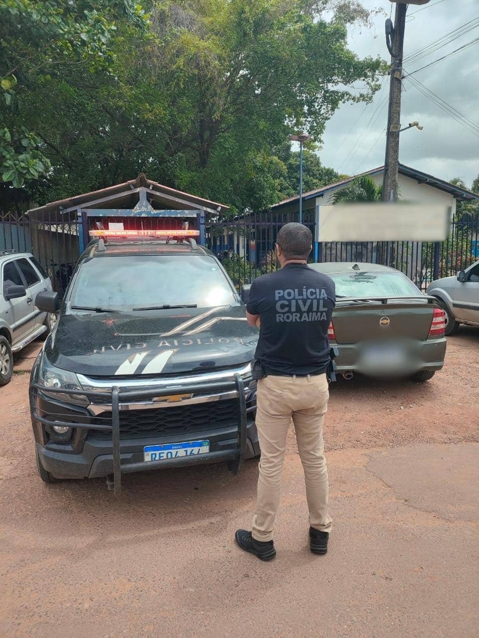 Adolescentes apreendidos no bairro Caranã