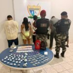 Prisão de 3 pessoas e 70 pacotes de drogas no Cinturão Verde