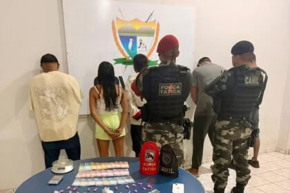 Prisão de 3 pessoas e 70 pacotes de drogas no Cinturão Verde