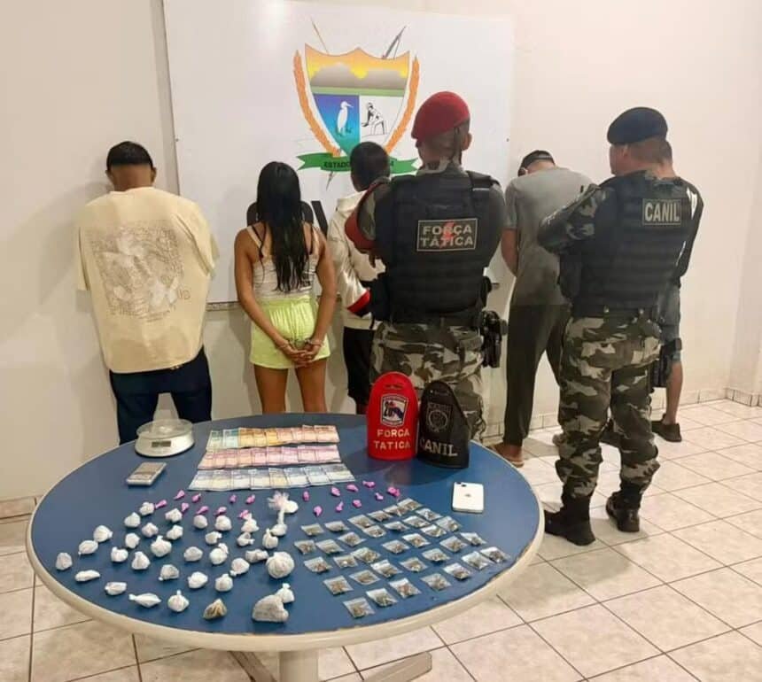 Prisão de 3 pessoas e 70 pacotes de drogas no Cinturão Verde