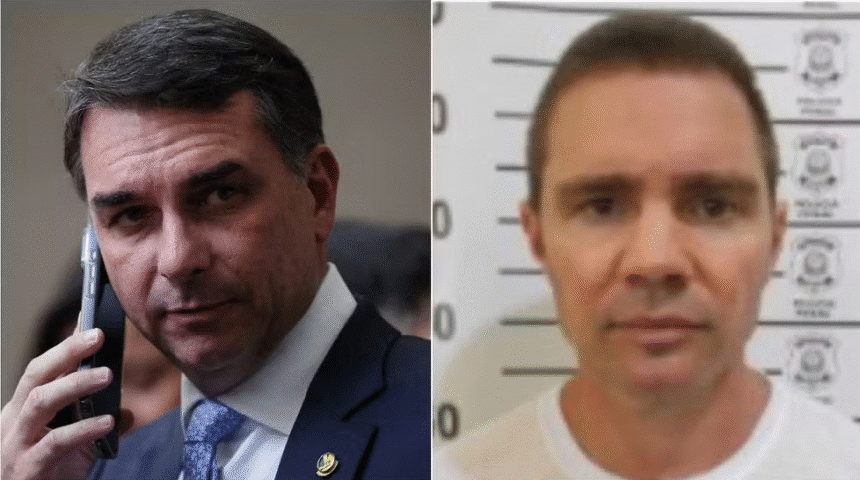 Flávio Bolsonaro e Daniel Vorcaro fizeram negociações ilegais juntos