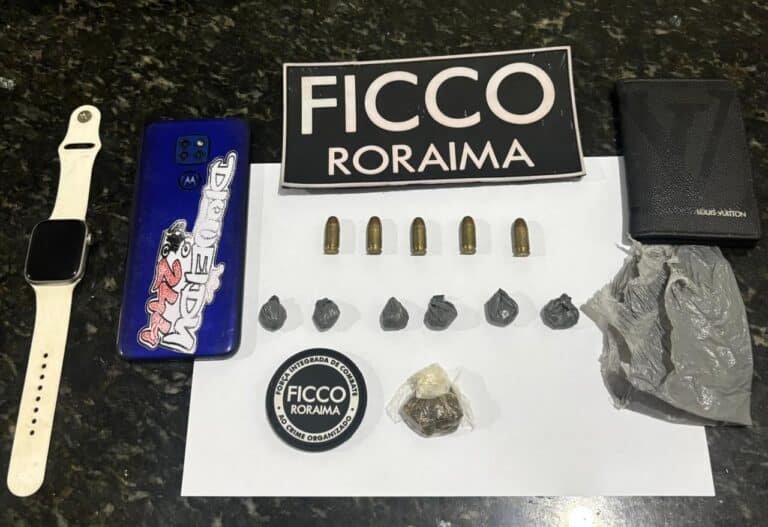 Investigado por tráfico de drogas no Sul de Roraima