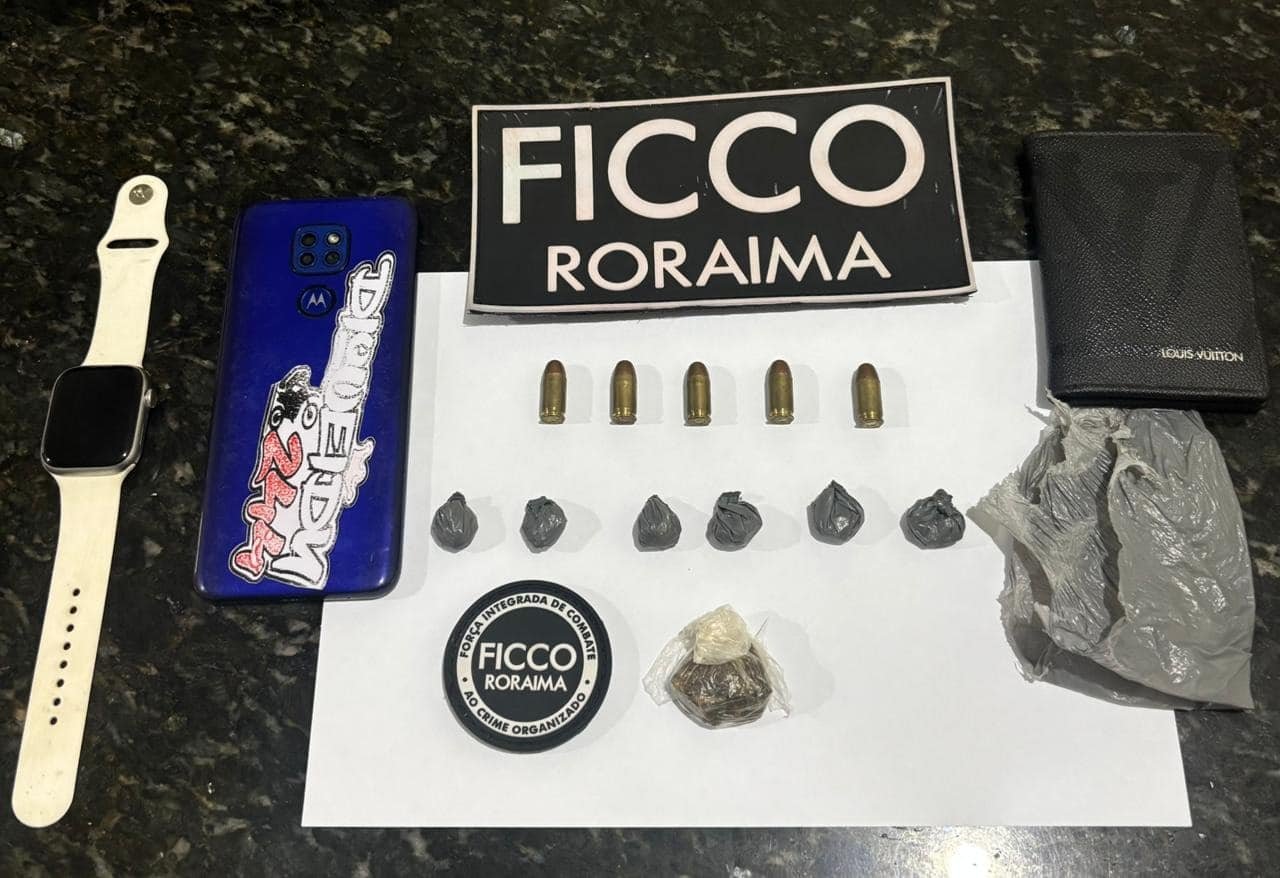 Investigado por tráfico de drogas no Sul de Roraima