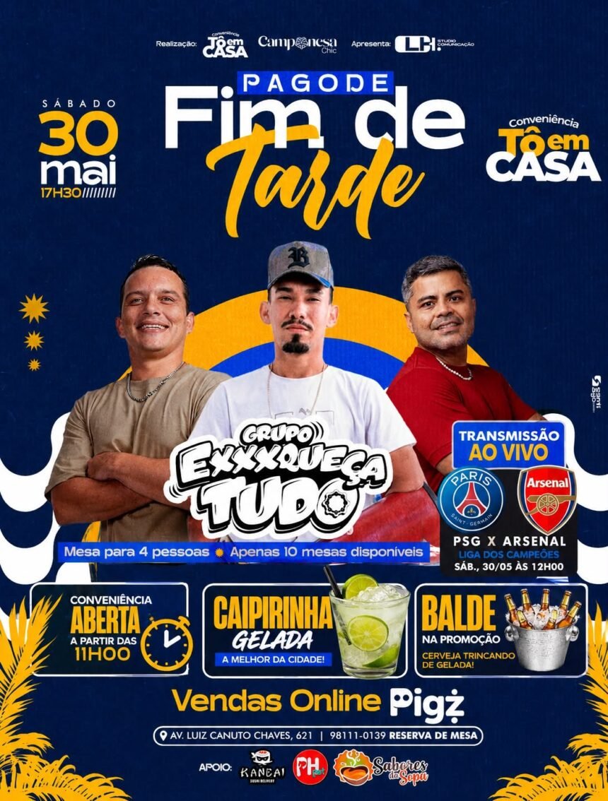 Pagode do Exqueça Tudo no Caçari