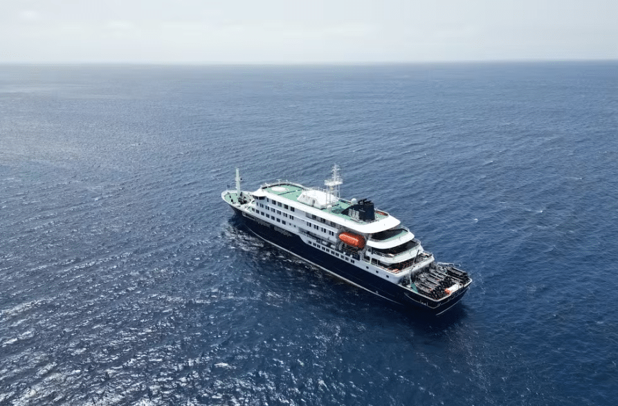 navio com surto de hantavírus