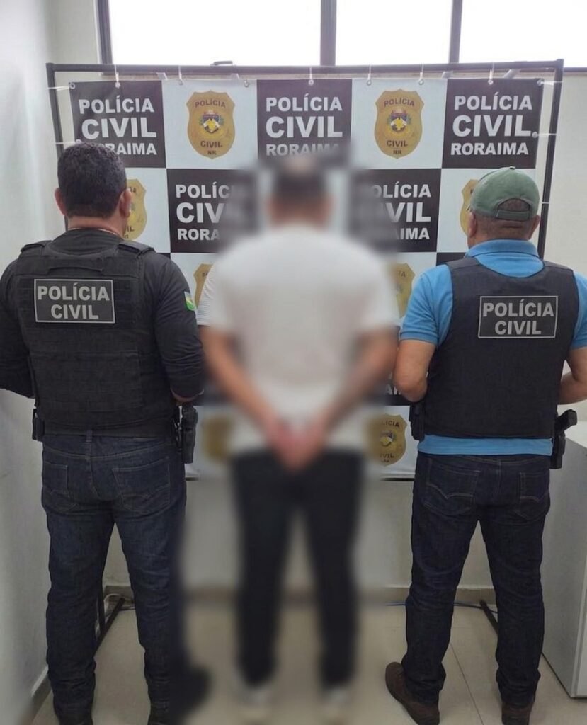 falso contador preso em Boa Vista