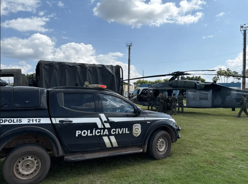 queda de helicóptero em Rorainópolis