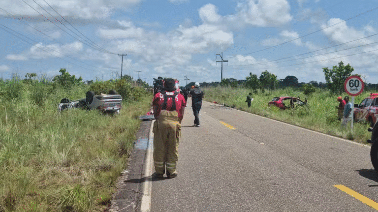 Acidente fatal na RR-205
