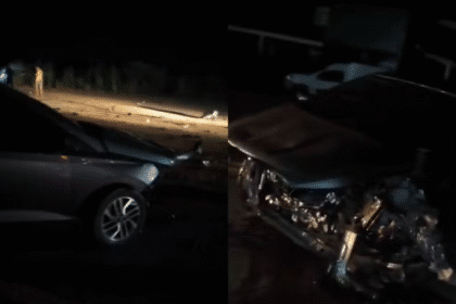 Colisão na BR-174 em Mucajaí