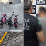 Esquema de desmanche de bicicletas elétricas em Boa Vista