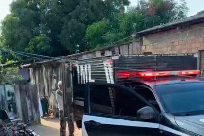 Homem morto a tiros no Bairro Liberdade