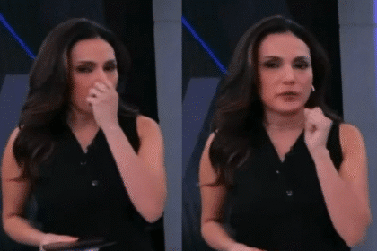 Márcia Dantas chora ao vivo na Jovem Pan