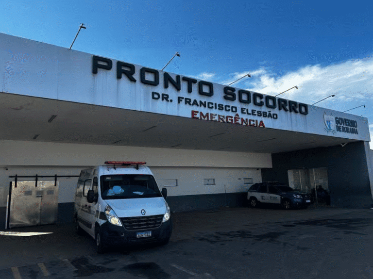 acidente no bairro Santa Luzia em Boa Vista