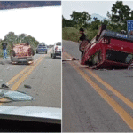 Acidente na BR-174 em Amajari