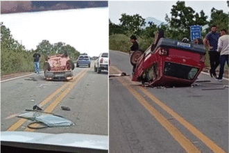 Acidente na BR-174 em Amajari