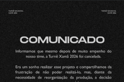 Turnê de Xamã cancelada foi por falta de público