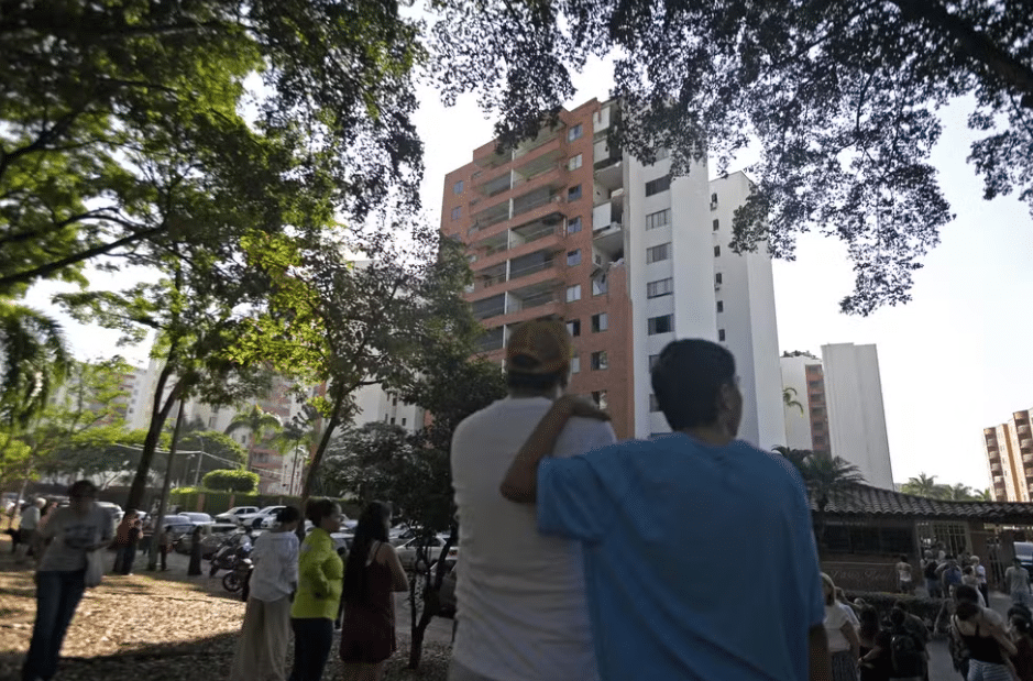 foto do terremoto na colombia