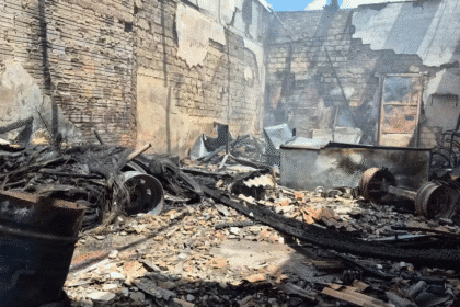 Incêndio na avenida Ataíde Teive
