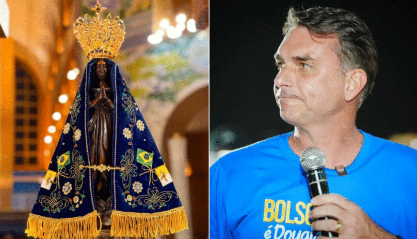 Flávio Bolsonaro acusa a CNBB