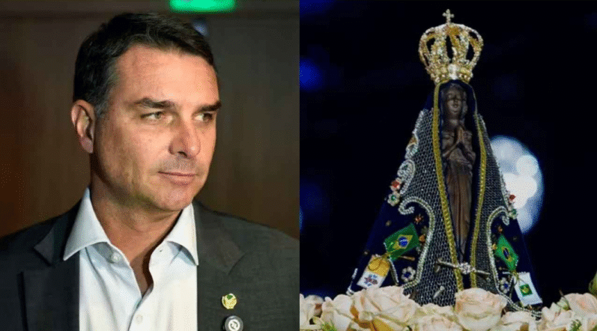 Flávio Bolsonaro declara guerra à Igreja Católica