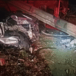 acidente com motorista embriagada em Boa Vista